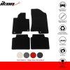Kia K5 Optima 2021-2023 Tapis textile jeu de 4 pièces nylon noir