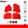 Kia K5 Optima 2021-2023 Covorașe textile set 4 bucăți nylon roșu