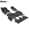 Ford Expedition Max 2021-2024 Alfombrillas de goma TPE 3D negro