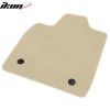 Ford Mustang Mach-E 2021-2024 Tapis textile jeu de 3 pièces beige