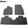 Ford Mustang Mach-E 2021-2024 Alfombrillas textiles juego de 3 piezas gris