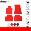 BMW G22 2021-2025 Textilní koberce 4dílná sada nylon červená