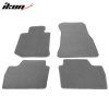 BMW G22 2021-2025 Tapis de sol textile jeu de 4 pièces nylon gris
