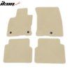 Ford Bronco Sport 2021-2025 Tapis de sol textile jeu de 4 pièces nylon beige