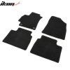 Hyundai Elantra 2021-2025 Tapis textile jeu de 4 pièces nylon noir