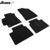 Hyundai Elantra 2021-2025 Tapis textile jeu de 4 pièces nylon noir