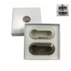 Abarth / Fiat Key covers white/beige