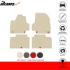 Hyundai Ioniq 5 2022-2023 Tappetini in tessuto set da 4 pezzi nylon beige