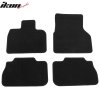 BMW I20 iX 2022-2024 Tappetini in tessuto set da 4 pezzi nylon nero