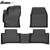 Corolla Cross FWD 2022-2024 Tappetini in gomma set da 3 pezzi TPE 3D nero