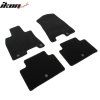 Genesis GV70 2022-2025 Tapis textile jeu de 4 pièces nylon noir