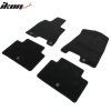 Genesis GV70 2022-2025 Tapis textile jeu de 4 pièces nylon noir