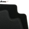 Genesis GV70 2022-2025 Tapis textile jeu de 4 pièces nylon noir