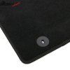 Genesis GV70 2022-2025 Tapis textile jeu de 4 pièces nylon noir
