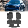Infiniti QX60 7 személyes/Pathfinder 8 személyes 2022-2025 Gumiszőnyegek fekete