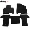 Kia Carnival 8-Seat 2022-2025 Textilní koberce 6dílná sada nylon černá