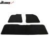 Lucid Air 2022-2025 Tapis de sol textile jeu de 3 pièces nylon noir