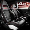 Abarth 500 Sièges Sabelt Alcantara/Blanc