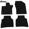 Toyota Prius Prime 2023-2024 Textil Fußmatten 4-teiliges Set Nylon Schwarz