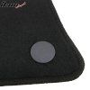 Mercedes Benz E-Class W214 E200 E350 E450 2024-2025 Tapis textile jeu de 4 pièces nylon noir