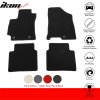 Hyundai Kona Gas 2024-2025 Textilní koberce 4dílná sada nylon černá