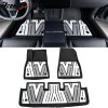 Tesla Model 3 2024-2025 Tappetini in gomma TPE 3D nero-grigio a iniezione