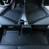 Tesla Model 3 2024-2025 Tappetini in gomma TPE 3D Highland nero