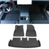 Tesla Model 3 2024-2025 Gumové koberce TPE 3D Highland černá