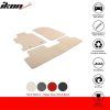 Honda Civic 2006-2011 Tapis textile kit de 3 pièces nylon beige