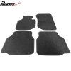 BMW E36 Série 3 1992-1998 Tapis de sol textile Jeu de 4 pièces nylon noir