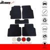 Acura Integra 1994-2001 Tapis textile jeu de 5 pièces nylon noir