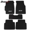 Acura Integra 1994-2001 Tapis textile jeu de 5 pièces logo DC2 nylon noir