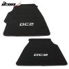 Acura Integra 1994-2001 Tapis textile jeu de 5 pièces logo DC2 nylon noir