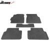 Acura Integra 1994-2001 Tapis de sol textile Jeu de 5 pièces nylon gris