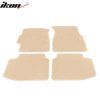 Honda Civic 1996-2000 Tapis de sol textile jeu de 4 pièces nylon beige