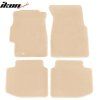 Honda Civic 1996-2000 Tapis de sol textile jeu de 4 pièces nylon beige