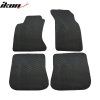Audi A4 1996-2001 Tapis en caoutchouc jeu de 4 pièces noir