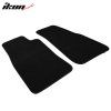 Ford Ranger 1996-2002 Alfombrillas textiles juego de 2 piezas nylon negro