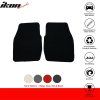 Dodge Dakota 1997-2004 Tapis textile jeu de 2 pièces nylon noir