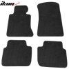 BMW 3 Series E46 1998-2006 Tapis textile jeu de 4 pièces nylon noir