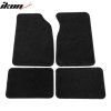 Ford Mustang 1999-2004 Tapis textile jeu de 4 pièces nylon noir