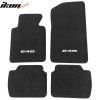 BMW E46 3 Series M3 1999-2005 Tapis de sol textile jeu de 4 pièces nylon logo E46 noir