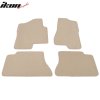 Chevrolet Silverado 1500 Crew Cab1999-2006 Textile Floor Mats 4-Piece Set Nylon Beige