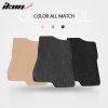Chevrolet Silverado 1500 Crew Cab 1999-2006 Tapis textile jeu de 4 pièces nylon gris
