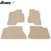 Chevrolet Silverado 1500 Crew Cab 1999-2006 Tapis textile ensemble de 4 pièces nylon beige
