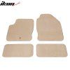 Ford Focus 2000-2007 Tapis textile jeu de 4 pièces nylon beige