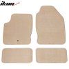 Ford Focus 2000-2007 Tapis textile jeu de 4 pièces nylon beige