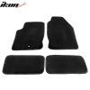 Ford Focus 2000-2007 Alfombrillas textiles juego de 4 piezas nylon negro
