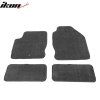 Ford Focus 2000-2007 Tapis textile lot de 4 pièces antidérapant nylon gris