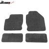 Ford Focus 2000-2007 Tapis textile lot de 4 pièces antidérapant nylon gris